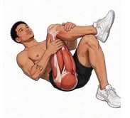 Illustration of the Supine Figure-4