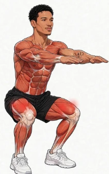 Illustration of the Squat
