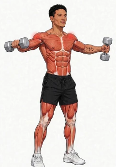 Illustration of the Lateral Raise