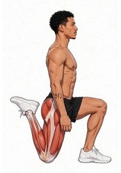 Illustration of the Couch Stretch